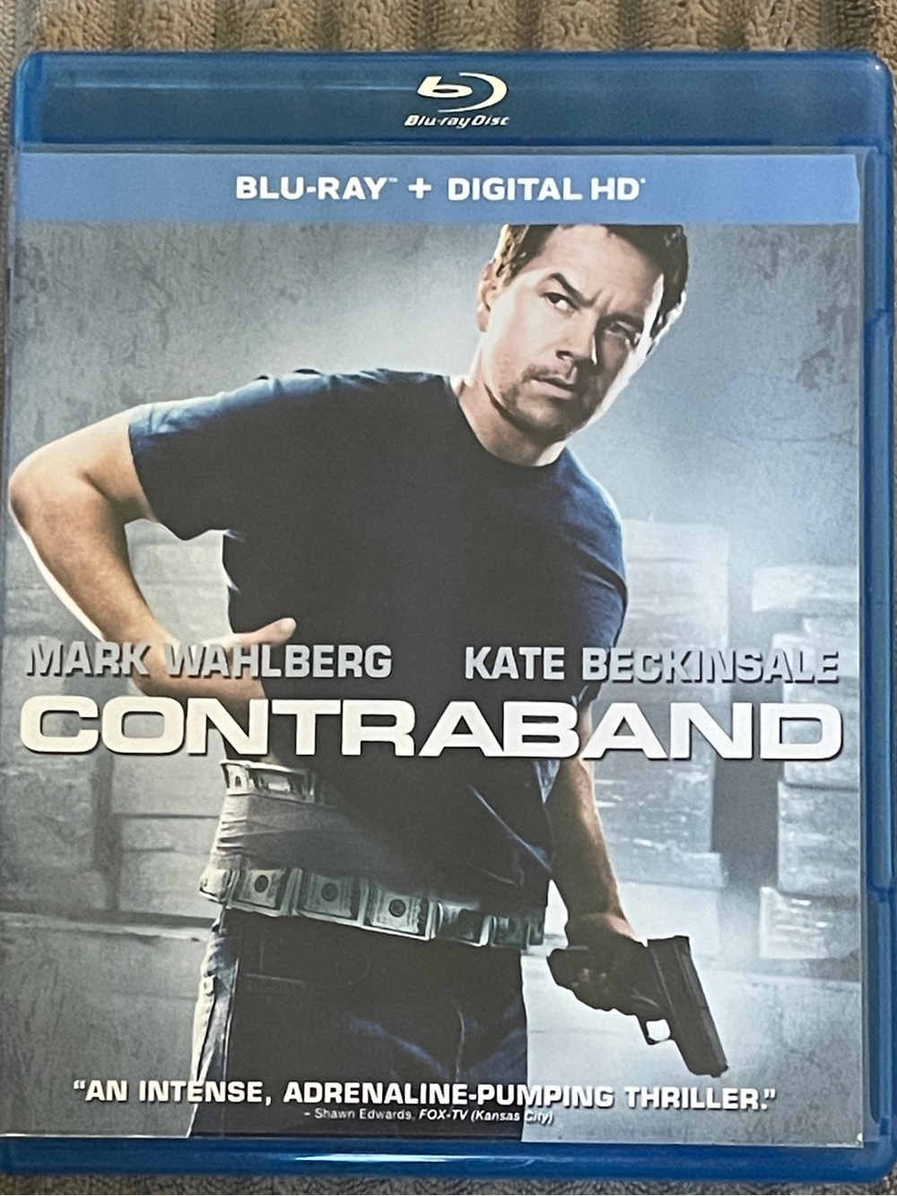 Contraband Blu-ray Mark Wahlberg Kate Beckinsale 2012 Action Thriller